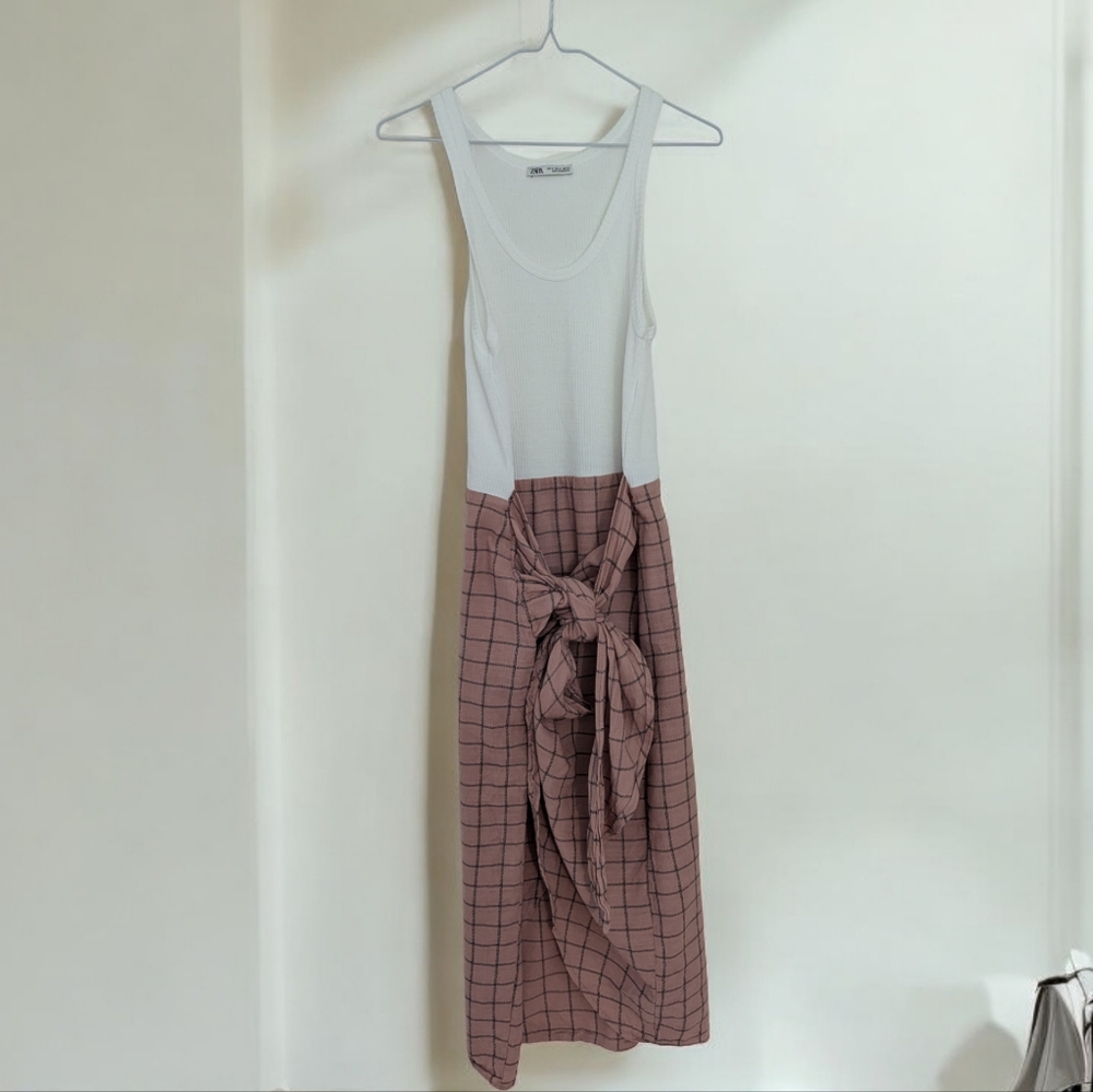 Zara Mixed Media Dress